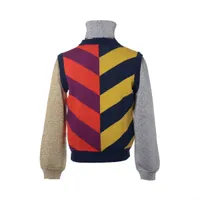 グッチ 23SS ウール×レーヨン タートルネックニット S メンズ
