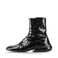 メゾンマルジェラ TABI 20AW パテントレザー ショートブーツ 41 メンズ