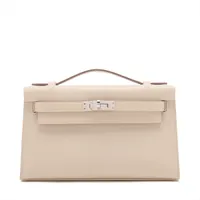 エルメス ポシェット ケリー ミニ ヴォーエプソン マッシュルーム