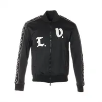 LOUIS VUITTON ブラックジャケット 40 LOUIS VUITTON ルイヴィトン テーラードジャケット レディース