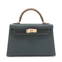エルメス エルメス ミニケリー2 20 トリコロール ヴォーエプソン