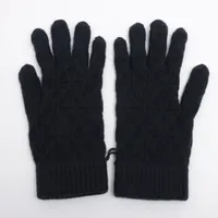 エルメス グローブ カシミヤ ネイビー A3303637｜中古ブランド品