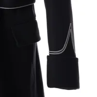 Dior 21AW ウール パイピングベルテッドコート 46 ネイビー ディオール 21AW ウール ロングコート 46 メンズ ネイビー