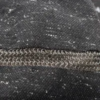 シャネル ココマーク シルク×ナイロン ジャケット 36 レディース