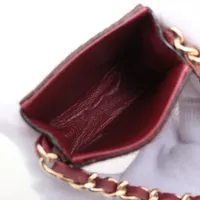 VINTAGE●CHANEL●ココマーク ハラコ シガレットケース レッド シャネル ココマーク ハラコ シガレットケース レッド ゴールド
