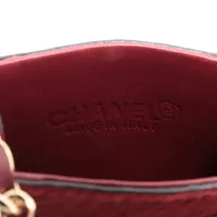 VINTAGE●CHANEL●ココマーク ハラコ シガレットケース レッド シャネル ココマーク ハラコ シガレットケース レッド ゴールド