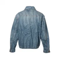 ヴィトン×草間彌生 23AW コットン デニムジャケット 48 メンズ