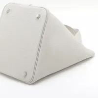 エルメス ピコタンロック22 MM トリヨンクレマンス パールグレー