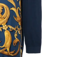 エルメス カシミヤ×コットン×シルク ニット M レディース