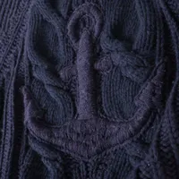 シャネル ココボタン ウール×カシミヤ ニットワンピース 38 レディース