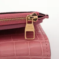 ルイヴィトン ダミエ ポルトフォイユ ジョセフィーヌ コクリコ 新品同様/ LOUIS VUITTON ルイヴィトン N93649 クロコダイル