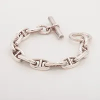 ❣️ユカ❣️HERMESシェーヌダンクルGM 12コマ【極美品】ブレスレット HERMES エルメス ブレスレット シェーヌダンクル GM 12コマ