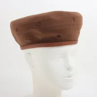 エルメス ベレー帽 56 カシミヤ ブラウン ZZ021054｜中古