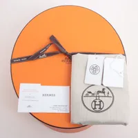 エルメス ベレー帽 56 カシミヤ ブラウン ZZ021054｜中古ブランド品