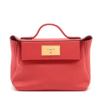 【美品】HERMES　◻︎N刻　ル ヴァンキャトル コインケース レッド 美品】HERMES ◻︎N刻 ル ヴァンキャトル コインケース レッド