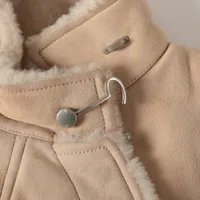 エルメス ムートン ベスト 38 レディース ベージュ pa307 YZ067417