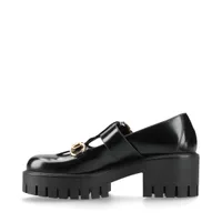 GUCCI パンプス スウェード　37 GUCCI(グッチ) Bamboo Horsebit Suede Loafer バンブー ホース
