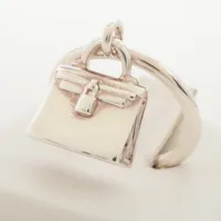 エルメス　リング　アミュレット　バーキン　50 HERMES 】手元にミニバーキン♪エルメス アミュレット リング
