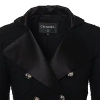 シャネル　ジャケット　ココマーク　ツイード　CHANEL 40 ココボタン シャネル ジャケット ココマーク ツイード CHANEL 40 ココボタン