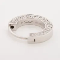 ☆ALLY様☆専用です　カルティエ カルティエ ラブ ダイヤ シングルピアス 750(WG) 1.5g AP097466