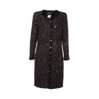 CHANEL ロングコート ツィード A3331252.JPG