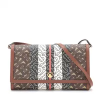 BURBERRY ストライプショルダーバッグ アウトレット】BURBERRY バーバリー クロスボディバッグ