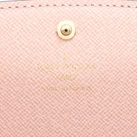 ヴィトン モノグラム ポルトフォイユエミリー M61289 ローズバレリーヌ