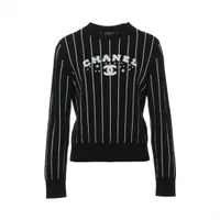 CHANEL シャネル ココボタン カシミヤ ニットベスト レディース ブラック/ホワイト P73215K10523 楽天市場】CHANEL(シャネル) サイズ:34 ココボタン カシミヤ