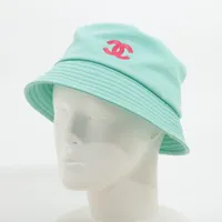 シャネル ココマーク 21P バケットハット M コットン ミント