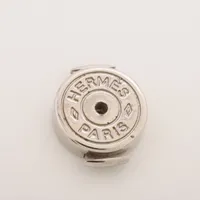 エルメス カージュドアッシュ Hキューブ ピアス(両耳用) メタル
