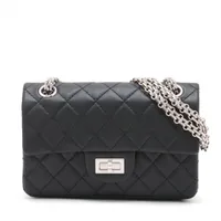 希少✨CHANEL ラムスキン　ミニスカート　メタリック 希少なシルバースカート♪宇宙コーデ】CHANEL スカート (CHANEL