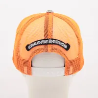 Chrome Hearts Trucker Cap Polyester ONE SIZE 53-60 Orange x