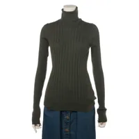 未使用品 メゾンマルジェラ Maison Margiela 21AW ボートネック ニット Knitwear XL S050-MM MALE RTW AVP XL 緑 グリーン S50GP0257■GY33 21AW ボートネック ニット Knitwear XL S050-MM MALE RTW AVP XL