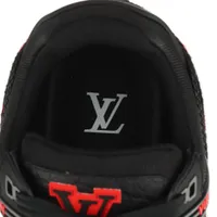 ヴィトン LVトレイナーライン 24AW フェルト×レザー スニーカー