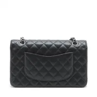 CHANE* フラップバッグ チェーンバック キャビアスキン CHANEL 1995年頃製 キャビアスキンダイアナフラップチェーン
