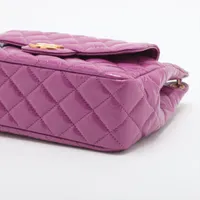 美品★ CHANEL・パテントレザー マトラッセステッチ サンダル(341/2） CHANEL シャネル ワイルドステッチハンドバッグ トートバッグ