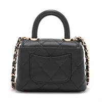 *上品で華やか*【CHANEL】マイクロ ココハンドル ゴールド 上品で華やか*【CHANEL】マイクロ ココハンドル ゴールド