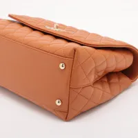 シャネル ココハンドル29 S キャビアスキン 2WAYハンドバッグ
