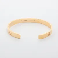 750PG カルティエ　ラブ　オープンバングル 楽天市場】カルティエ Cartier ラブブレス K18PG #17 ピンク