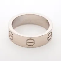 カルティエ　ラブリング　サイズ51 CARTIER カルティエ ラブリング #51 リング・指輪 K18ホワイト