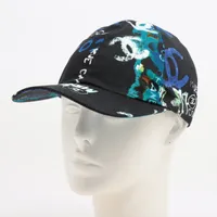 CHANEL SPORTS シャネル スポーツ キャップ ラバー ココマーク シャネルスポーツ ココマーク キャップ L コットン×レーヨン
