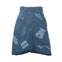 シャネル ココボタン P61 コットン スカート 38 レディース