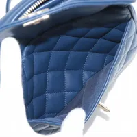 【シャネル】ミュール ラムスキン 爽やかブルーのマトラッセ♪ SummerSALE開催! 8/9～8/18 10時迄!】CHANEL シャネル チェーン