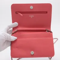 美品☆　シャネル　長財布　マトラッセ　ラムスキン　ピンク　27番台 24年新作】CHANEL シャネル 長財布 マトラッセ ピンク