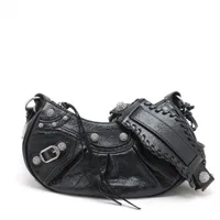 【関税込】 ル カゴール XS ショルダーバッグ - ブラック BALENCIAGA バレンシアガ ショルダーバッグ LE CAGOLE XS Flap