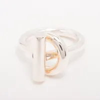 【新品未使用】HERMES ヴェルティージュクール 54号 エルメス ヴェルティージュ クール ダブル リング 54 925 10.5g