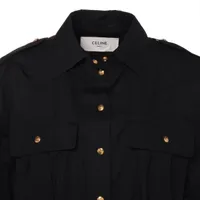 【新品】セリーヌ　シャツワンピース 121045.jpg