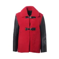 ドルチェ&ガッバーナ ラムスキン レザージャケット 40