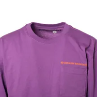 かいちん　クロムハーツ matty boy パープル ロンT Chrome Hearts - 新品 chromehearts クロムハーツ マッティ