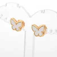 Van Cleef & Arpels ヴァンクリ スウィート パピヨン ピアス ヴァンクリーフ＆アーペル Van Cleef & Arpels】ピアス